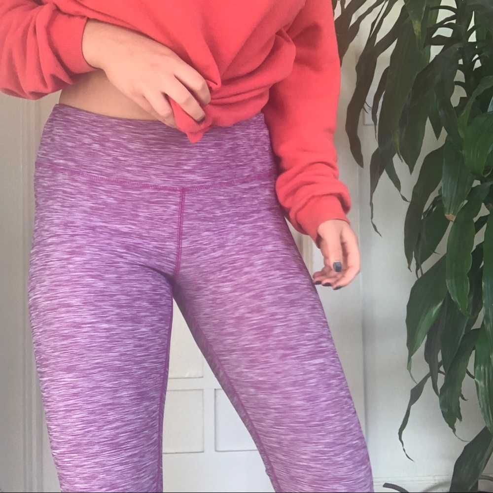 🧘‍♀️Purple Cropped Leggings